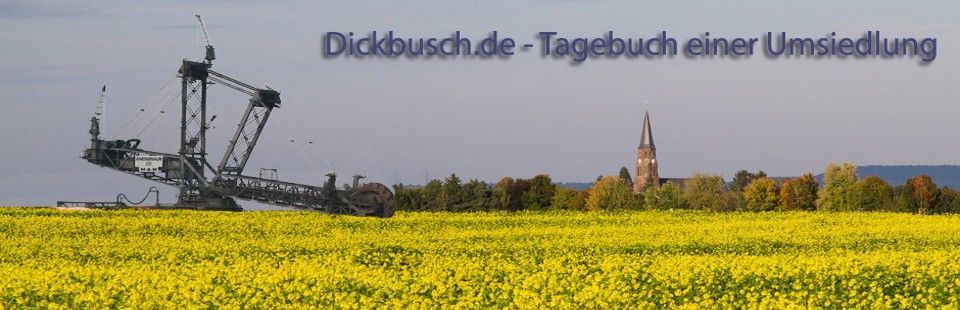 Dickbusch - Tagebuch der Umsiedlung von Kerpen-Manheim Dickbusch - Tagebuch der Umsiedlung von Kerpen-Manheim